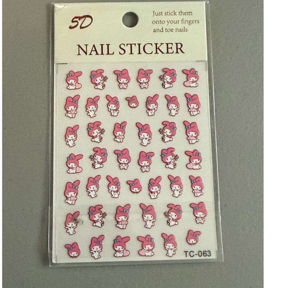 #MM-774 My Melody Nail Stickers